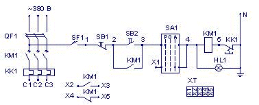 Схема ящика управления Я5111